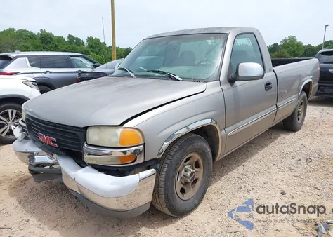 1999 GMC Sierra 1500 Sle из США, поврежденный, VIN 1GTEC14V2XE521601